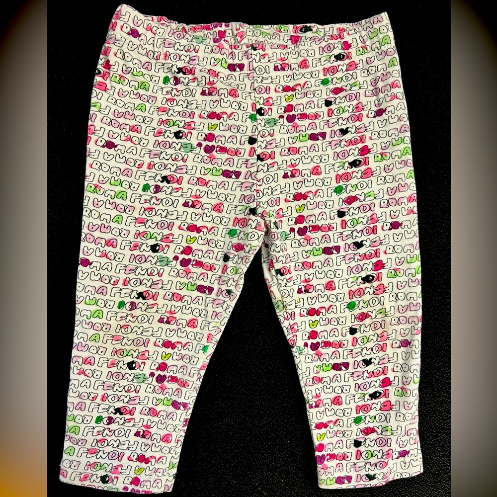 FENDI print leggings, 12mo